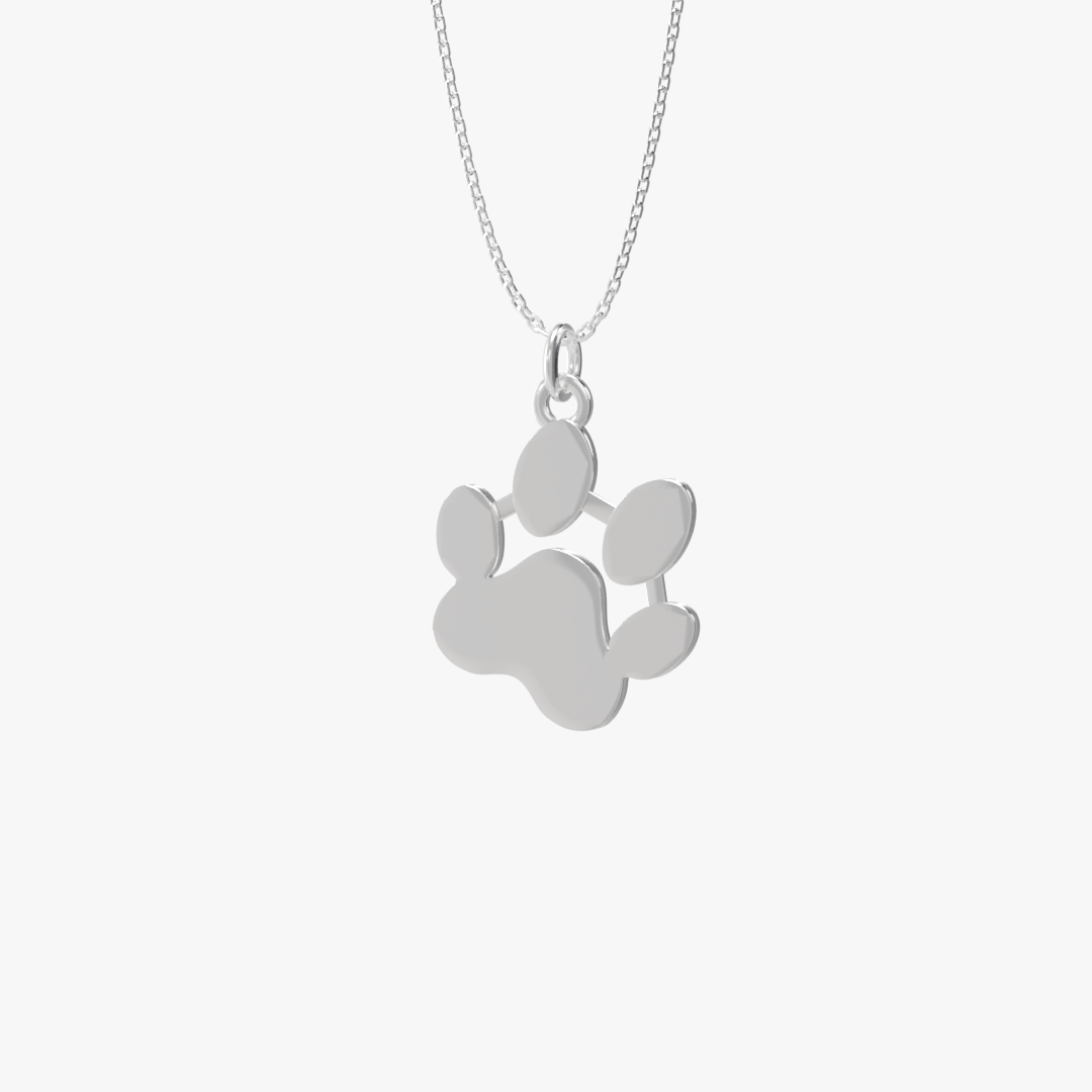 Pfoten-Anhänger Halskette