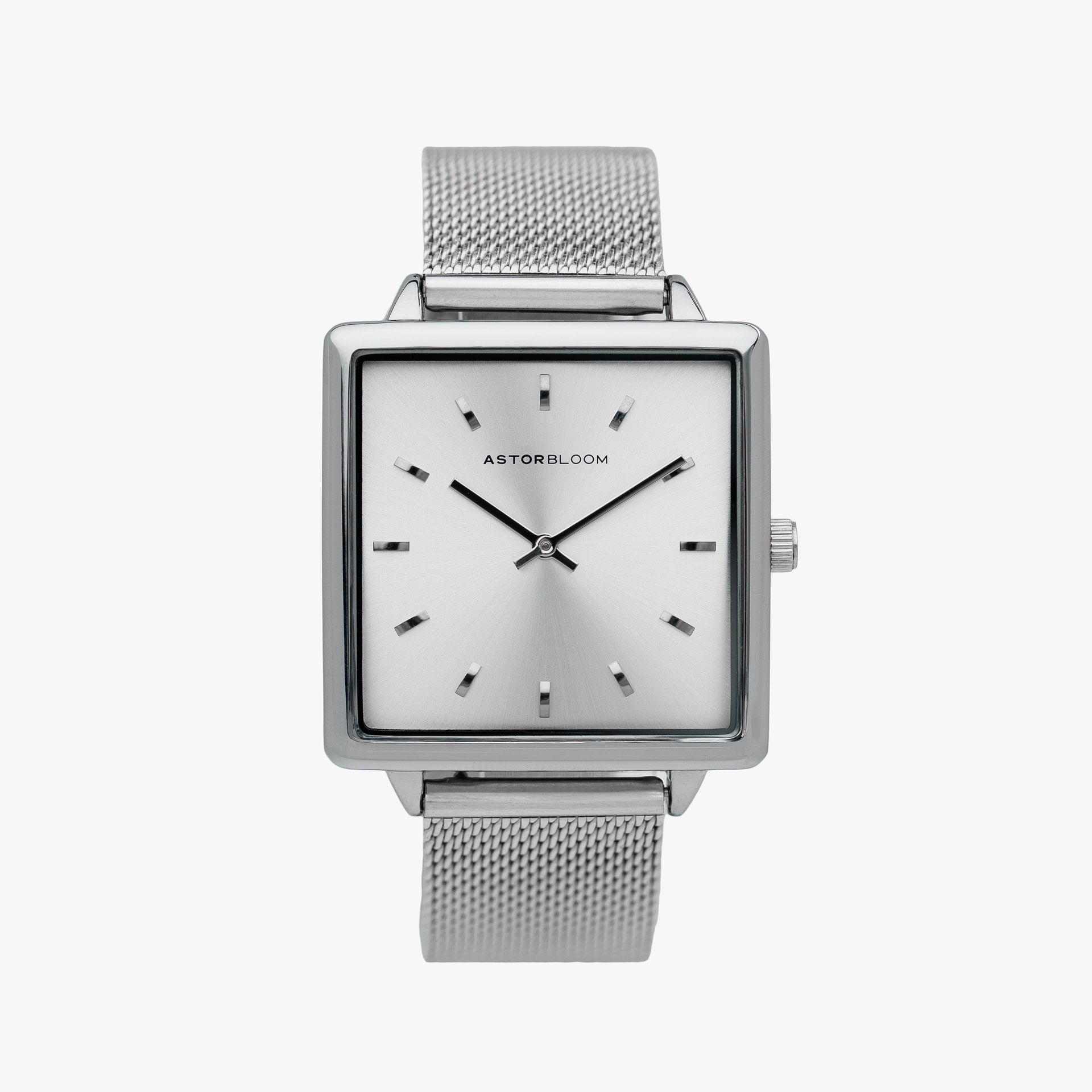 Quadratische Armbanduhr - Astorbloom Elegance